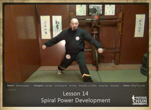 DOWNLOAD: Sifu Fernandez - WingTchunDo - Lesson 14 - Spiral Power Development