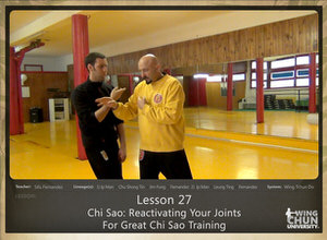 DOWNLOAD: Sifu Fernandez - WingTchunDo - Lesson 27 - Chi Sao - Reactivating Your Joints For Great Chi Sao Training