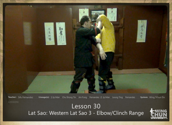 DOWNLOAD: Sifu Fernandez - WingTchunDo - Lesson 30 - Lat Sao - Western Lat Sao 3 - Elbow Range