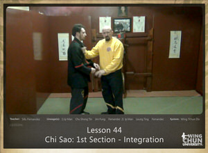 DOWNLOAD: Sifu Fernandez - WingTchunDo - Lesson 44 - Chi Sao - 1st Section - Integration