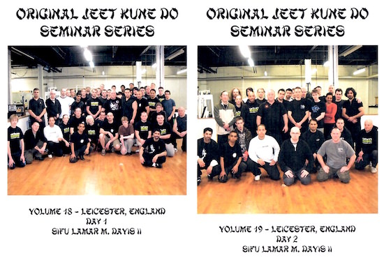 Lamar Davis - Original Jeet Kune Do Seminars Vol 18/19 - Leicester England