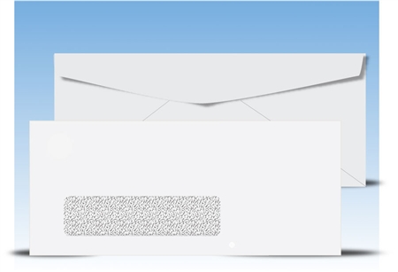 #9 Window Envelopes, security tint, # 11036T