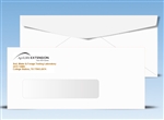 #10 Window Envelope printed 2 colors, free shipping