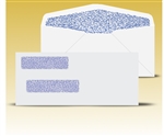Check Envelopes 8-5/8" Double Window Envelope - Self Seal Gum, # 12015-SS