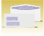 #10 Double Window Envelopes - Self Seal Gum, # 14030-SS