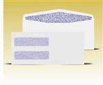 #10 Double Window Envelopes - Self Seal Gum, # 14065-SS
