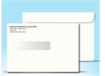 6x9 Window Envelope with print