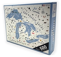 Great Lakes Jigsaw Puzzle