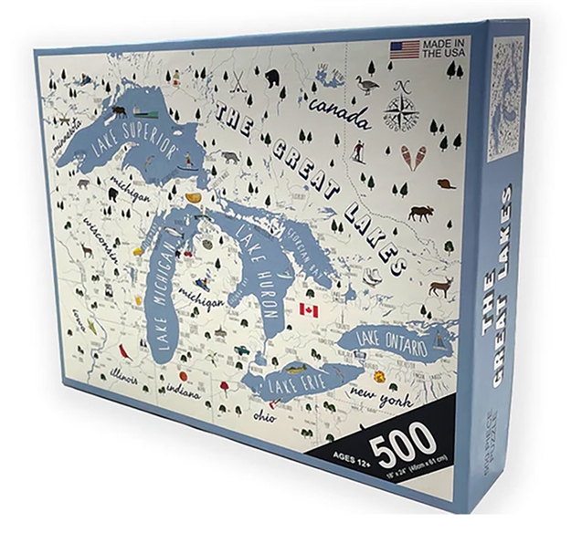 Great Lakes Jigsaw Puzzle