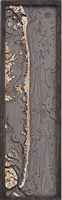 Long Beach Island Nautical Topographic Art: Bathymetric Real Wood Decorative Chart | Driftwood Grey