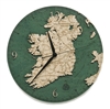 Ireland Real Wood Decorative Clock