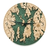 Narragansett Real Wood Decorative Clock