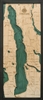 Torch Lake Nautical Topographic Art: Bathymetric Real Wood Decorative Chart