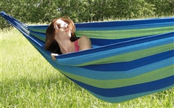 Hammock in a Bag (Double size) - Blue