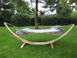 Wooden Arc Hammock Stand