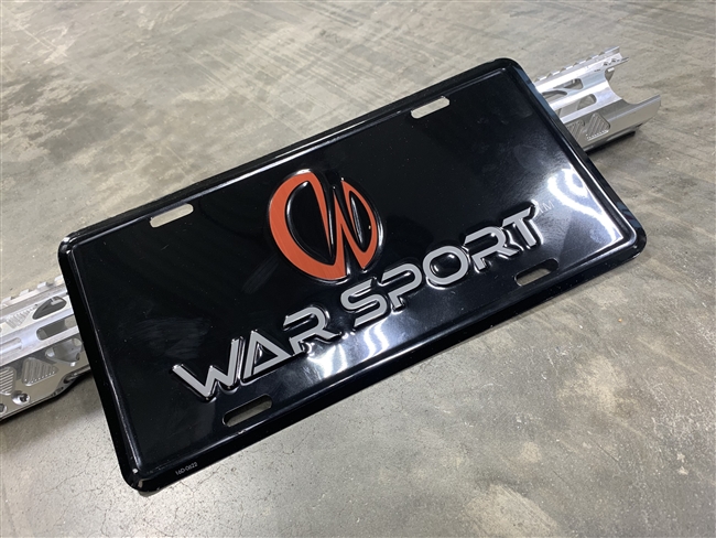 WarSport License Plate