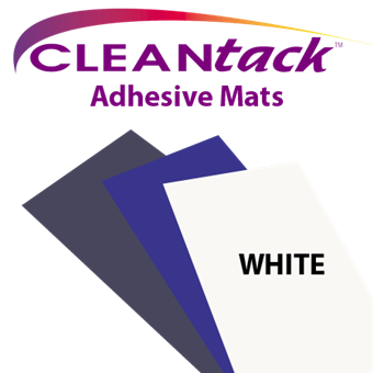 CLEANtack Adhesive Mat - White