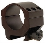 BURRIS Xtreme Tactical 30mm Low 1/4 inch (Matte, Single Ring)
