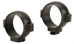 BURRIS Standard Solid Steel Rings (Dovetail front, Windage Adjustable Rear) Matte Medium 30mm