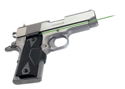 CRIMSON TRACE Lasergrip 1911 Compact (Officer & Defender) Green Laser Front Activation