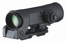 ELCAN SpecterOS4x Combat Optical Sight, 5.56 (CX5855 dual illuminated ballistic crosshair reticle), w/ Picatinny mount