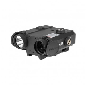 HOLGREEN & IR POINTER W/ WHITE & IR ILLUMINATOR - BLACK, ALUMINUM