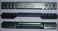 KEN FARRELL Browning Long in Steel Black Matte - 20 MOA base