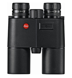 Leica 10x42mm Geovid R Water Proof Laser Rangefinder Binoculars (Yards) with EHR