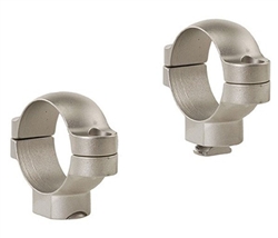 LEUPOLD Standard 30mm, High, Silver Rings