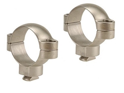 LEUPOLD Dual Dovetail 30mm, High, Silver Rings