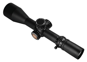 NIGHTFORCE ATACR 5-25x56mm (Matte) 34mm Tube, 2nd Focal (0.1 Mil-Radian Knobs) with ZeroStop & DigIllum Mil-R Reticle (C554)