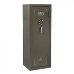 SPORTS AFIELD JOURNEY SERIES GUN CABINET - 20 GUN, OD GREEN