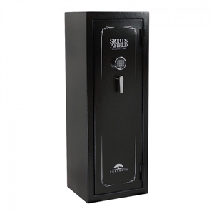 SPORTS AFIELD PRESERVE SERIES GUN SAFE - 18 +4 GUN, BLACK