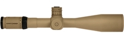 SCHMIDT & BENDER Police Marksman II 5-25x56mm (34mm Tube) DT CW Locking Turret Desert Sand Illuminated MSR MRAD SF