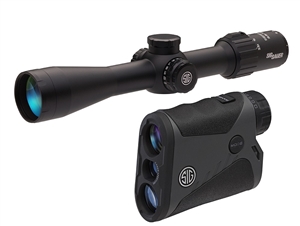 SIG SAUER Sierra3BDX Combo Kit with 3.5-10x42mm Riflescope & KILO1400BDX 6x20mm Rangefinder