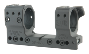 Spuhr SP-4636: 34mm Picatinny Mount 6MIL/20.6MOA - 1.35"