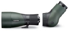 SWAROVSKI 85mm Modular HD Objective & Swarovski ATX 25-60X Modular Angled Eyepiece Works Package