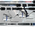 Daiwa DSH25-B/F662M D-Shock 6'6"' Spin Combo