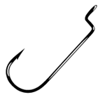 Gamakatsu Offset Shank RB Worm Hook