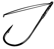 Gamakatsu Worm (weed guard) Hook