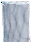 Marine Sports Chum Bag White Drawstring 15"x22"