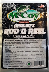 McCoy Angler's Rod & Reel Cleaning Cloth