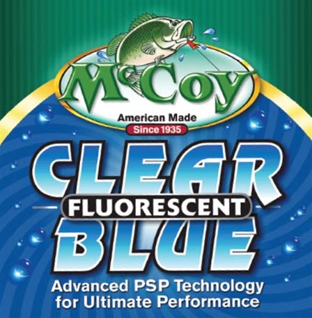 McCoy Clear Blue Fluorescent fishing line