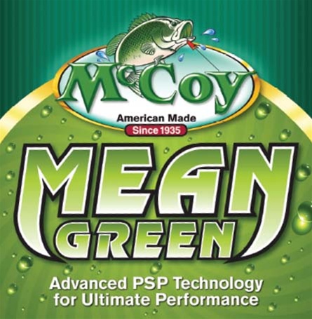 McCoy Mean Green Co-polymer fishing line