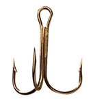 Mustad Classic Treble Hook, Bronze