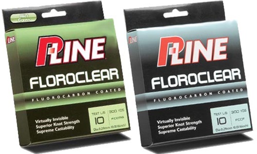P-Line Floroclear Clear Fluorocarbon Fishing Line 6lb 300yds for