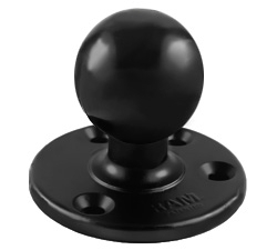 Ram Mounts 3.68" Diameter Round Base with 2.25" Ball RAM-D-202U