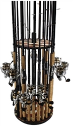 Rush Creek Creations Americana 24-Rod Spinning Rod Rack