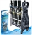 Rush Creek  Reel Salty  16 Rolling Rod Floor Rack