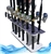 Rush Creek Reel Salty 11 Rod 2-Tier Floor Storage Rack